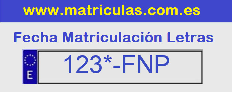Matricula **** FNP