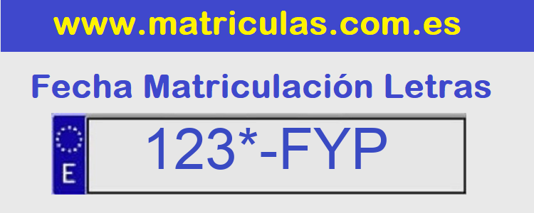 Matricula **** FYP