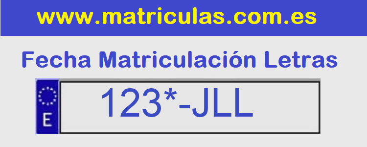 Matricula **** JLL