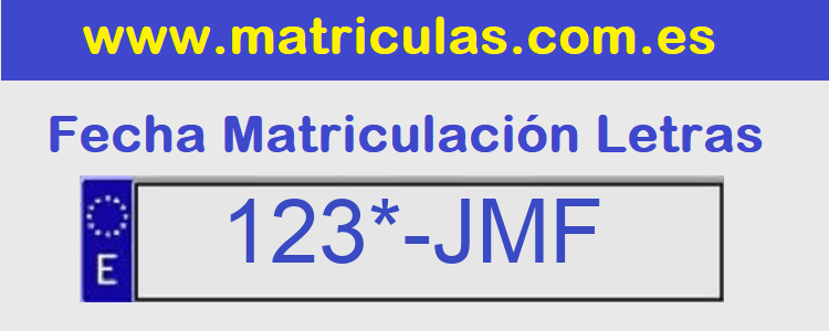 Matricula **** JMF