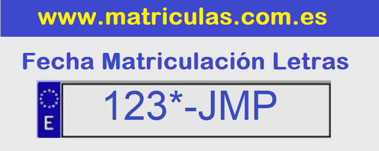 Matricula **** JMP