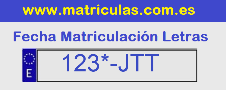 Matricula **** JTT