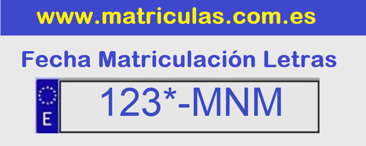 Matricula **** MNM