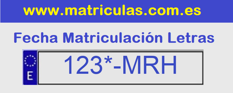 Matricula **** MRH