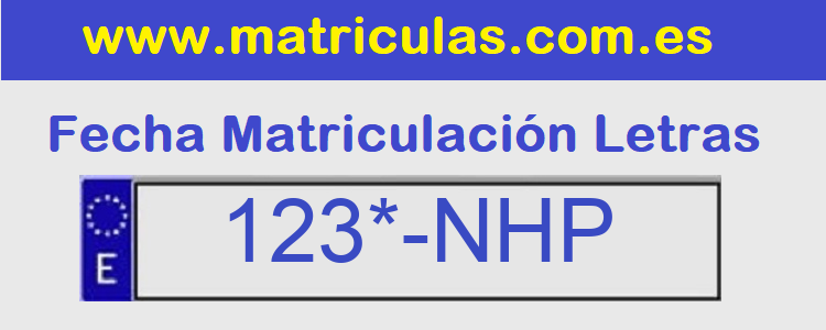 Matricula **** NHP