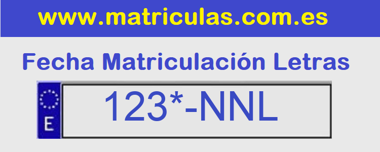 Matricula **** NNL