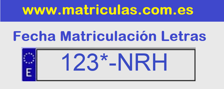 Matricula **** NRH