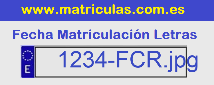Matricula FCR
