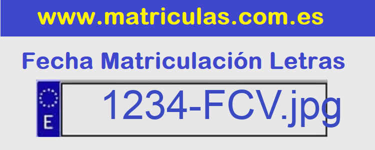 Matricula FCV