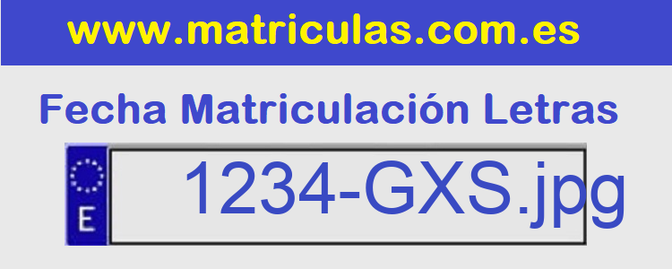 Matricula GXS