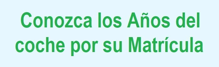 Años Matricula