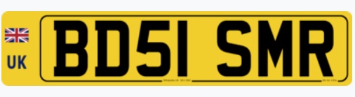 Matriculas Reino Unido