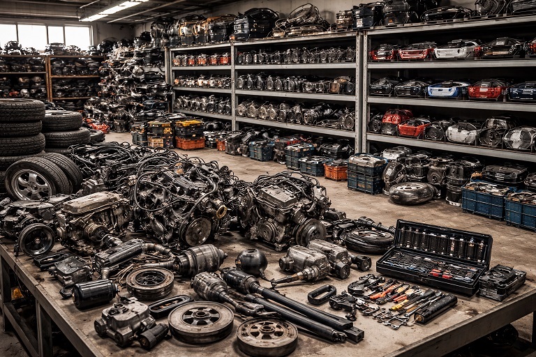 piezas de repuesto